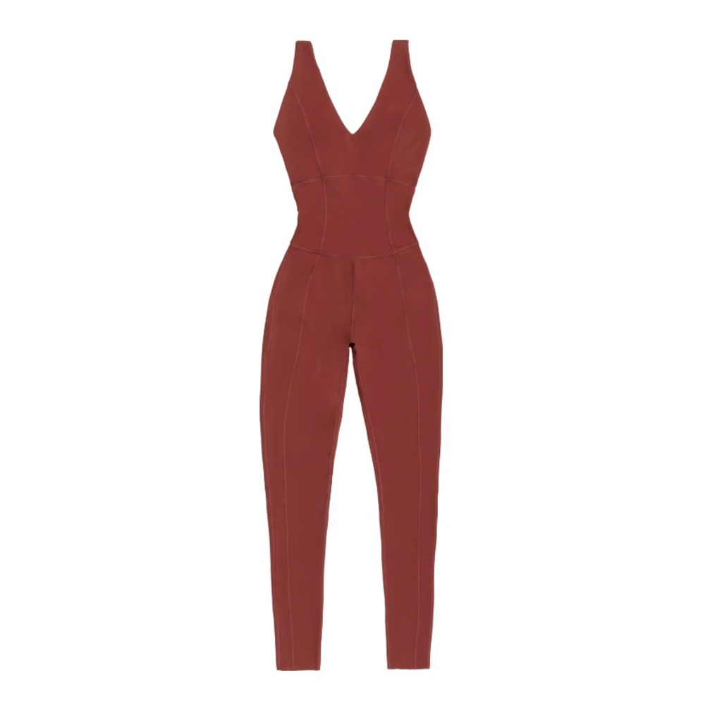 NWT Lolë Yoga Jumpsuit - Saffron - Size XS